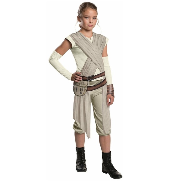 Rubie's Other - Girls Star Wars Rey Halloween Costume Deluxe Rubie’s Medium